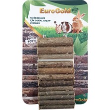 EuroGold Doğal Ahşap Kemirgen Tüneli 7x30cm