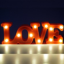 Moryconcept  Love Yazılı Led Işıklı Dekor