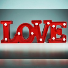 Moryconcept  Love Yazılı Led Işıklı Dekor