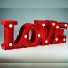 Moryconcept  Love Yazılı Led Işıklı Dekor