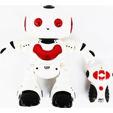 Bircan OyuncakKüçük Dostum Uzaktan Kumandalı Araba Robot 4 Fonksiyon Kırmızı