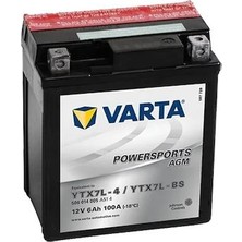 Varta Motosiklet Aküsü Ytx7L-Bs (Honda Cbr250r 11-)