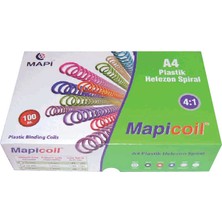 Mapi Spiral Plastik Helezon 4:1 20Mm Siyah 2352001