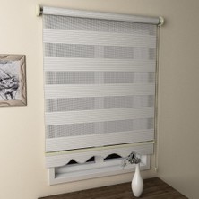 Brillant Pliseli Zebra Stor Perde 80 x 200 cm Ekru MZ481 cm
