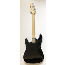 Squier MM Strat Sabit Köprü Siyah Elektro Gitar