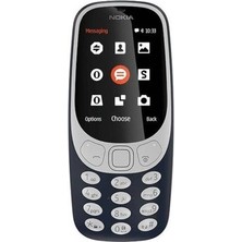 Nokia 3310 3G (Nokia Türkiye Garantili) Lacivert