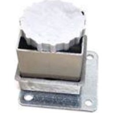 Sym Alüminyum Ayak Kare 40X40 5Cm İnox