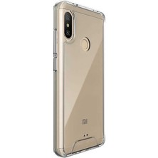 Case Street Xiaomi Mi A2 Kılıf Gard Nitro Şeffaf Sert Silikon Şeffaf