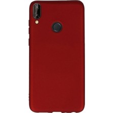 Case Street Samsung Galaxy M30 Kılıf Premier Silikon Esnek Arka Koruma Kırmızı