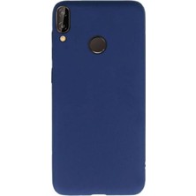 Case Street Huawei Y7 2019 Kılıf Premier Silikon Esnek Arka Koruma Lacivert