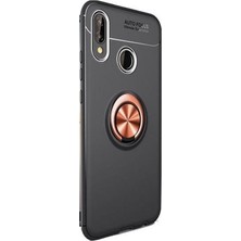 Gpack Xiaomi Mi 9 Se Kılıf Ravel Yüzüklü Mıknatıslı Silikon