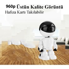 Generic Wifi Ip Robot Kamera Görüntülü Bebek Telsizi Ip Kamera Wifi Kamera Kameralı Bebek Telsizi
