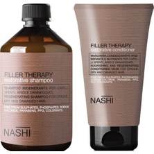 Nashi Filler Therapy Şampuan 250 ml + Filler Therapy Saç Kremi 150 ml