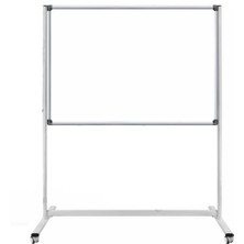 Abc 120X140 Mobil Tekerlekli Tek Taraflı Beyaz Yazı Tahtası