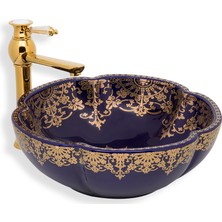 Lena E-6010 Tezgah Üstü Özel Seri Porselen Lavabo