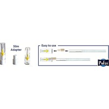 Pufai Süper Slim Sigara Filtresi Tar Süzen Ağızlık 5Mm 6Mm Uyumlu 25 Adet 1 Kutu Turkuaz