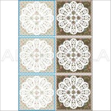 Artebella Artebella 1760 V Büyük Dantel Transfer (Açık Zeminde Uygulanır,23x34cm)