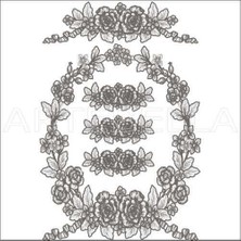 Artebella Artebella 1765 K Büyük Dantel Transfer (Koyu Zeminde Uygulanır,23x34cm)