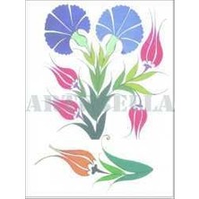 Artebella Artebella 1255K Küçük Kolay Transfer 17x24 cm (Koyu Zeminde Uygulanır,)