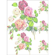 Artebella Artebella 1261K Küçük Kolay Transfer 17x24 cm (Koyu Zeminde Uygulanır,)