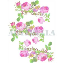 Artebella Artebella 1263K Küçük Kolay Transfer 17x24 cm (Koyu Zeminde Uygulanır,)