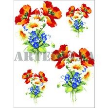 Artebella Artebella 1270V Küçük Kolay Transfer 17x24 cm (Açık Zeminde Uygulanır,)