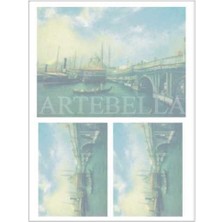 Artebella Artebella 1291K Küçük Kolay Transfer 17x24 cm (Koyu Zeminde Uygulanır,)
