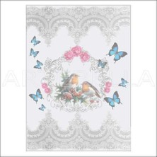 Artebella 938 Artebella Soft Transfer (Koyu Zeminde Uygulanır-23x34 cm)