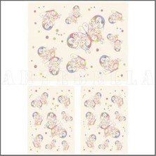 Artebella 934 Artebella Soft Transfer (Koyu Zeminde  Uygulanır-23x34 cm)