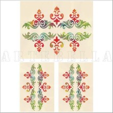 Artebella 933 Artebella Soft Transfer(Açık Zeminde Uygulanır-23x34 cm)