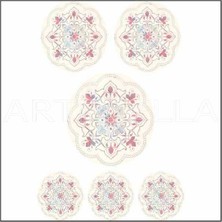 Artebella 912 Artebella Soft Transfer (Koyu Zeminde  Uygulanır-23x34 cm)