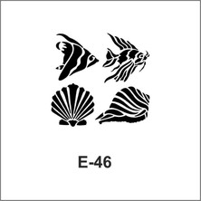 Artebella Artebella E Serisi Stenciller E-46 Stencil 10x10cm