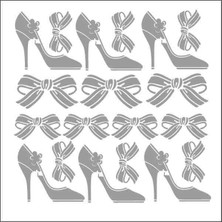 Artebella Artebella 7323 Silver Kolay Transfer 16x16 cm