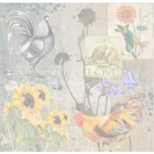 Artebella Artebella 6037K MixArt Kolay Transfer 25x25 cm (Koyu Zeminde Uygulanır