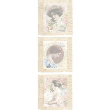 Artebella Artebella 6154K MixArt Kolay Transfer 10x25 cm (Koyu Zeminde Uygulanır)