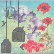 Artebella Artebella 6009K MixArt Kolay Transfer 25x25 cm (Koyu Zeminde Uygulanır)