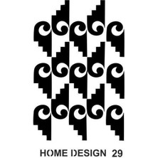 Artebella Artebella Home Design Stencıl 35x50 cm HDS29