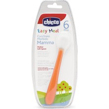 Chicco Yumuşak Silikon Kaşık 6 m+ Kırmızı