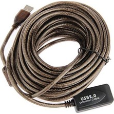 Alfais 4637 Aktif USB Uzatıcı Uzatma Kablosu 10 Metre