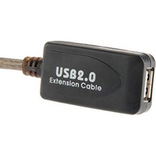 Alfais 4637 Aktif USB Uzatıcı Uzatma Kablosu 10 Metre