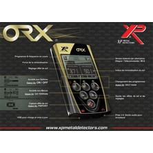 XP Orx Dedektör 22,5 cm Hf Başlıkve Kumanda ( Türkçe Menü )