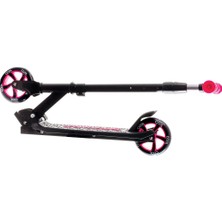 Furkan Toys Cool Wheels Katlamalı 2 Tekerlekli Kasklı Pembe Çocuk Scooter 8 Yaş ve Üzeri