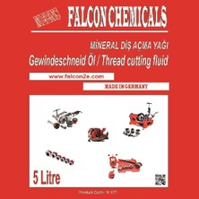 Falcon Pafta Diş Açma Ve Kesme Yağı 5 Lt