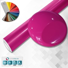 AutoFolyo Parlak Koyu Pembe Folyo