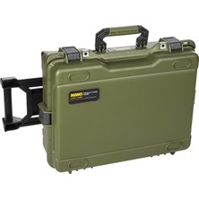 Mano Mtc 430C Yeşil - Yumurta Sünger + Kare Lazer Kesim Süngerli Tough Case Pro Takım Çantası
