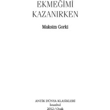 Ekmeğimi Kazanırken-Maksim Gorki