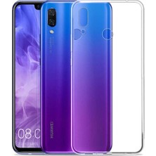 Jopus Huawei P Smart 2019 Kılıf Arka Kapak Şeffaf + Nano Ekran Koruyucu