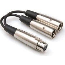 Hosa Xlr (F) <-> Dual Xlr (M) Y-Kablo