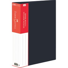 Faber-Castell Standart Sunum Dosyası 100 Yaprak Siyah
