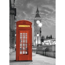 Ravensburger 1000 Parçalı  Puzzle Big Ben ve Telefon Kulübesi -194759